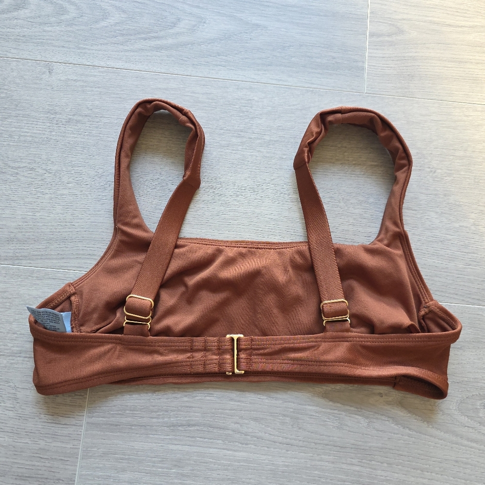 Brown Metallic Bikini - Picture 3 of 4